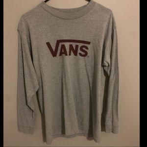Vans long sleeve shirt